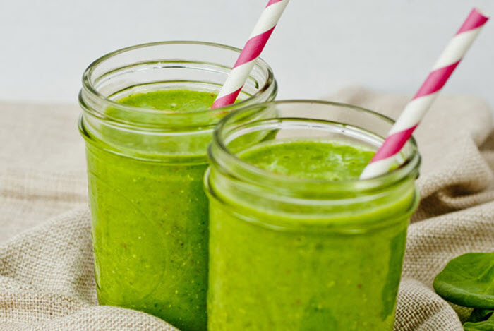 Delicious green smoothie