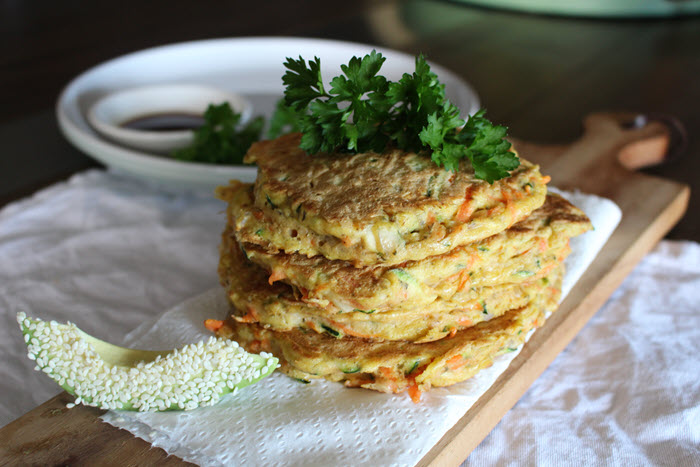 Savoury Breakfast Pancakes