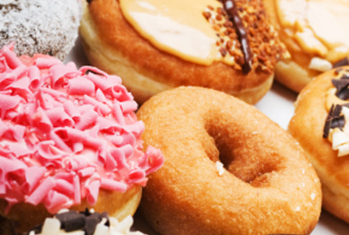 Unhealthy donuts