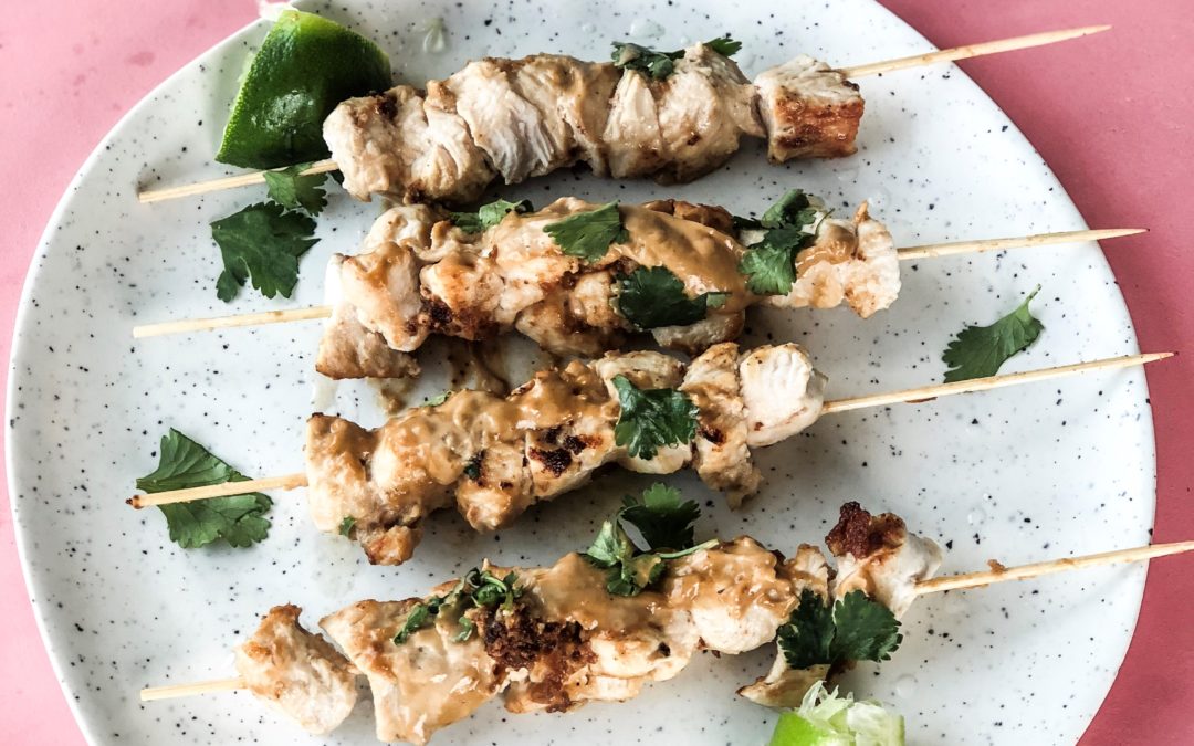Satay Chicken Skewers