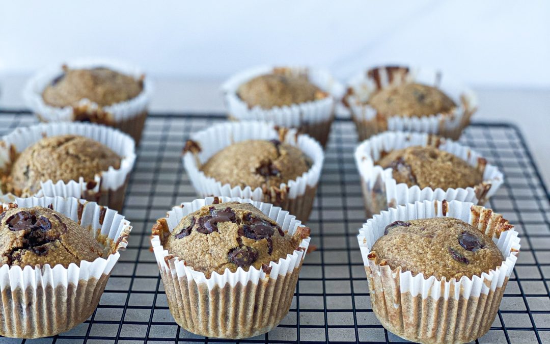 Choc Banana Muffins