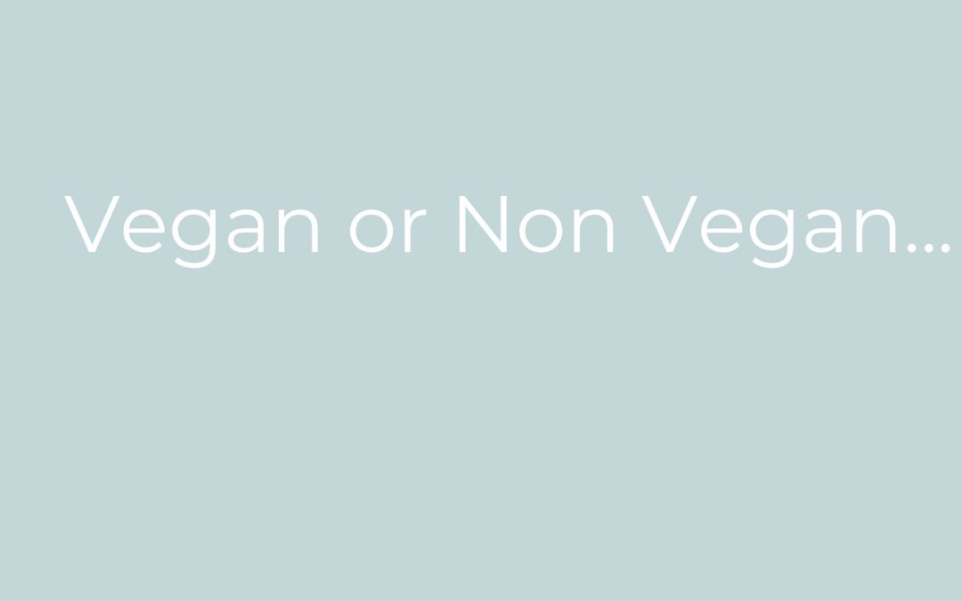 Vegan Diet vs Non Vegan Diet?