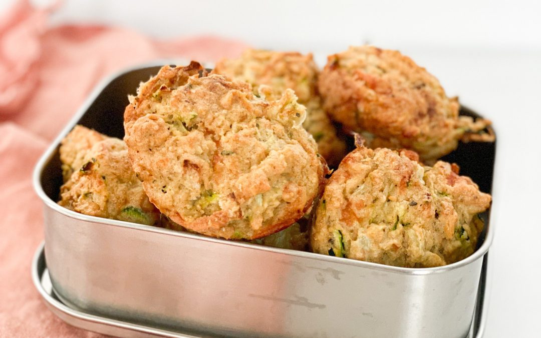 Zucchini and Corn Savoury Muffin